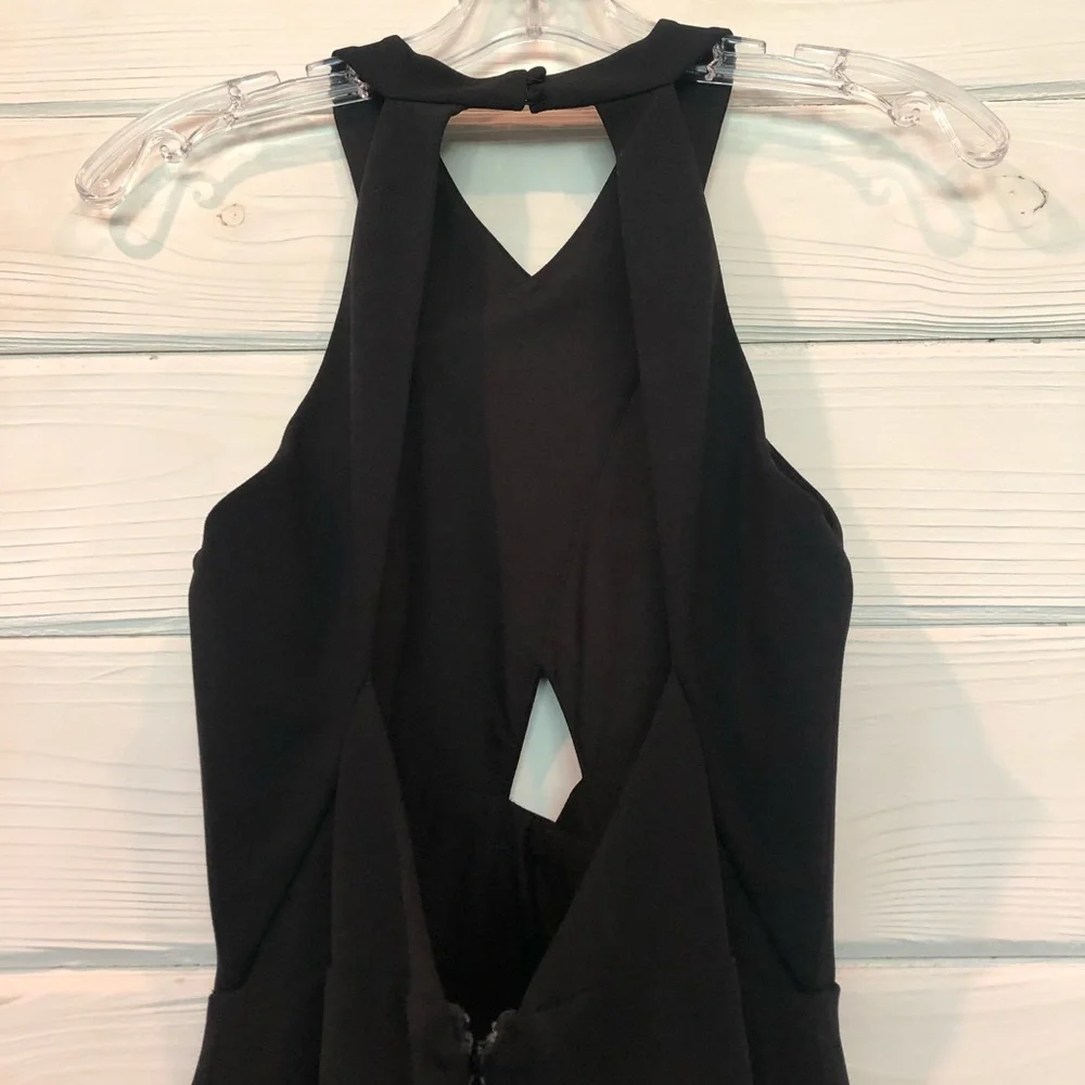 BCBGMAXAZRIA Salome Cutout Halter Gown Dress NWT - Picture 12 of 16